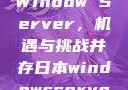日本市场中的Window Server，机遇与挑战并存日本windowsserver服务器