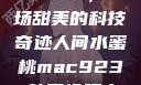 人间水蜜桃mac923，一场甜美的科技奇迹人间水蜜桃mac923,韩国伦理电影网