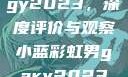 宏翔小蓝视频gy2023，深度评价与观察小蓝彩虹男gary2023的音乐作品