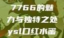 探究YSL口红水蜜桃色号7766的魅力与独特之处ysl口红水蜜桃色号7766在线