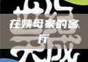 在姨母家的客厅