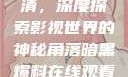 暗黑爆料在线观看免费高清，深度探索影视世界的神秘角落暗黑爆料在线观看免费高清版视频