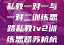 私教一对一与一对二训练思路私教1v2训练思路苏杭杭