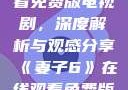 妻子6在线观看免费版电视剧，深度解析与观感分享《妻子6》在线观看免费版电视剧韩剧