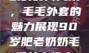 90岁肥老奶奶的时尚风采，毛毛外套的魅力展现90岁肥老奶奶毛毛外套性交日母羊