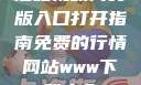 蘑菇视频网页版入口打开指南免费的行情网站www下载大全