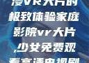 家庭影院，沉浸VR大片的极致体验家庭影院vr大片,少女免费观看高清电视剧韩剧