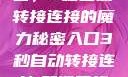探索秘密入口，3秒自动转接连接的魔力秘密入口3秒自动转接连接:解锁网络奇妙之门