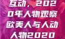 欧美人与人的互动，2020年人物观察欧美人与人动人物2020中文字幕