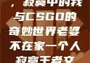 当老婆不在家，寂寞中的我与CSGO的奇妙世界老婆不在家一个人寂寞王者文案