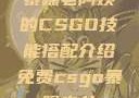 暴躁老阿姨的CSGO技能搭配介绍免费csgo暴躁少女