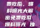 独家揭秘，免费吃瓜，爆料曝光大解密免费吃瓜 爆料曝光 独家揭秘豆花