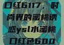 YSL水蜜桃口红6117，时尚界的蜜桃诱惑ysl水蜜桃口红色6004