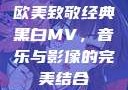 欧美致敬经典黑白MV，音乐与影像的完美结合