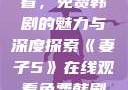 妻子5在线观看，免费韩剧的魅力与深度探索《妻子5》在线观看免费韩剧全集