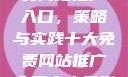 探索十大免费网站推广入口，策略与实践十大免费网站推广入口之必备指南