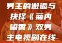 菊内留香，双男主的邂逅与抉择《菊内留香》双男主电视剧在线观看