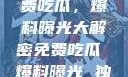独家揭秘，免费吃瓜，爆料曝光大解密免费吃瓜 爆料曝光 独家揭秘网站