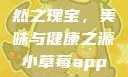 小草莓，自然之瑰宝，美味与健康之源小草莓app改名后叫什么