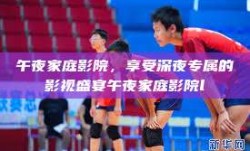 午夜家庭影院，享受深夜专属的影视盛宴午夜家庭影院l