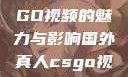 国外真人CSGO视频的魅力与影响国外真人csgo视频软件