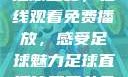 51网站直播足球盛宴，在线观看免费播放，感受足球魅力足球直播比赛平台免费观看