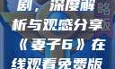 妻子6在线观看免费版电视剧，深度解析与观感分享《妻子6》在线观看免费版电视剧公公与媳妇