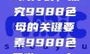 制作CAMDS成分表，探究9988色母的关键要素9988色母做camds成分表图片