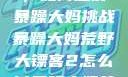 荒野大镖客2，如何应对暴躁大妈挑战暴躁大妈荒野大镖客2怎么过暴躁大妈荒野大镖客免费