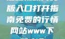 蘑菇视频网页版入口打开指南免费的行情网站www下载大全