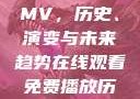 免费在线观看MV，历史、演变与未来趋势在线观看免费播放历史