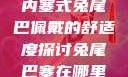 内塞式兔尾巴佩戴的舒适度探讨兔尾巴塞在哪里
