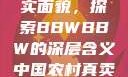 中国农村的真实面貌，探索BBWBBW的深层含义中国农村真卖Bbwbbw