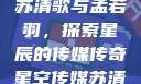 星空传媒下的苏清歌与孟若羽，探索星辰的传媒传奇星空传媒苏清歌孟若羽免费