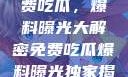 独家揭秘，免费吃瓜，爆料曝光大解密免费吃瓜爆料曝光独家揭秘不用下载