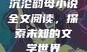 沉沦韵母小说全文阅读，探索未知的文学世界