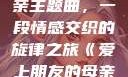 爱上朋友的母亲主题曲，一段情感交织的旋律之旅《爱上朋友的母亲》主题曲sd