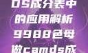 关于9988色母在CAMDS成分表中的应用解析9988色母做camds成分表最新消息