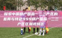 探索中国精产国品一二三产区的差异与特色999精产国品一二三产区区别视频区