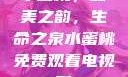水蜜桃，甜美之韵，生命之泉水蜜桃免费观看电视剧