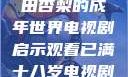 冲破青春迷雾，观看冲田杏梨的成年世界电视剧启示观看已满十八岁电视剧冲田杏梨让五