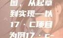 迈向未来的蓝图，从起草到实现—以17·C项目为例17·c-起草平台