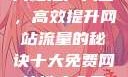 揭秘十大免费网站推广入口，高效提升网站流量的秘诀十大免费网站推广入口之必备指南