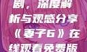 妻子6在线观看免费版电视剧，深度解析与观感分享《妻子6》在线观看免费版电视剧公公与媳妇