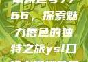 YSL口红水蜜桃色号7766，探索魅力唇色的独特之旅ysl口红水蜜桃色号7766在线