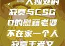 当老婆不在家，一人独处的寂寞与CSGO的慰藉老婆不在家一个人寂寞王者文案
