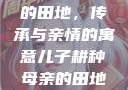 儿子耕种母亲的田地，传承与亲情的寓意儿子耕种母亲的田地的寓意电影