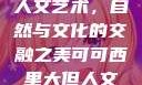 可可西里大的人文艺术，自然与文化的交融之美可可西里大但人文艺术图