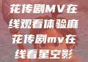 星空下的麻花传剧MV在线观看体验麻花传剧mv在线看星空影视评价