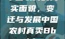 中国农村的真实面貌，变迁与发展中国农村真卖Bbwbbw